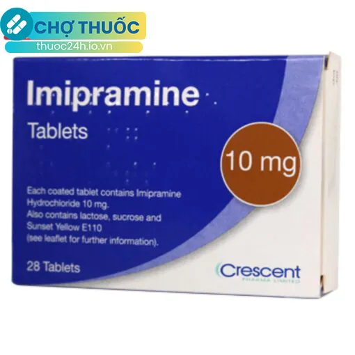 Imipramine Tablets 10mg Crescent