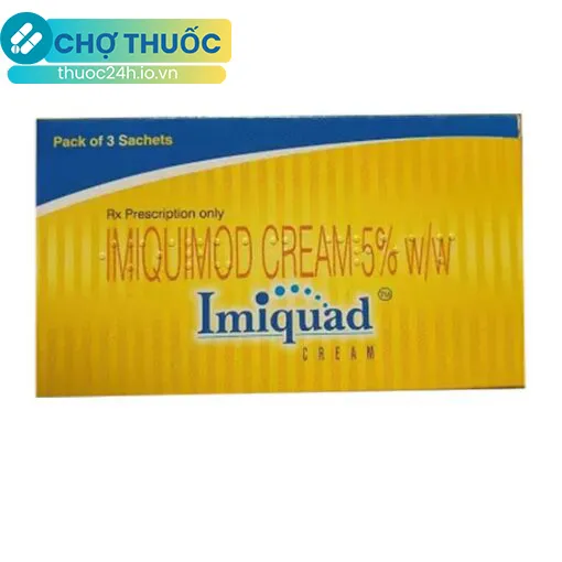 Imiquad Imiquimod Cream 5% W/w
