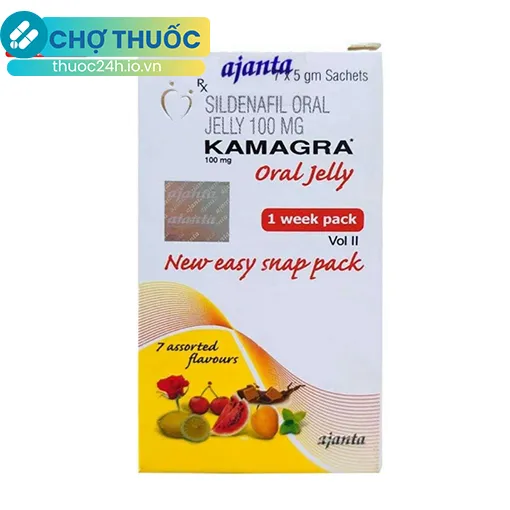 Kamagra 100mg Oral Jelly VOL II 7 gói