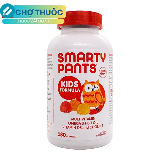 Kẹo dẻo Smarty Pants Kids Complete 180 viên