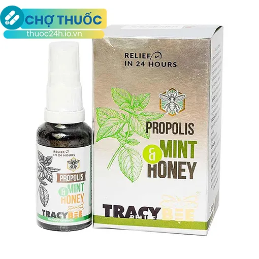 Keo Ong Tracybee Propolis Mint & Honey 30ml