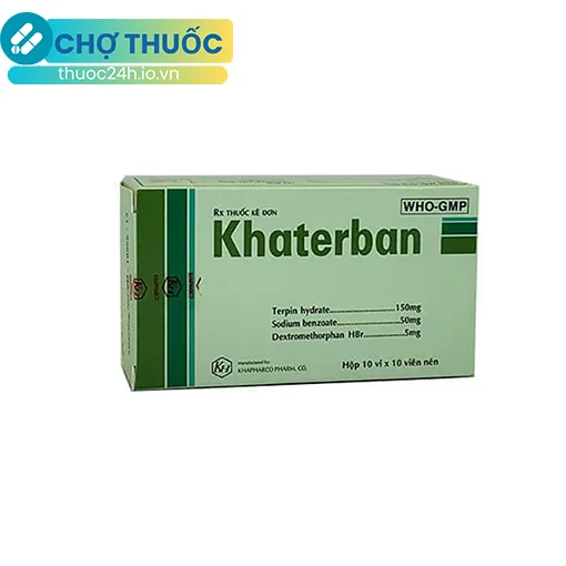 Khaterban (10 vỉ x 10 viên nén)