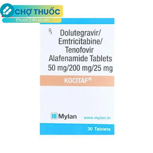 Kocitaf 50/200/25mg Mylan