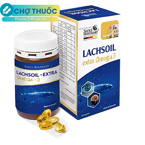 Lachsoil extra Omega 3 (Hộp 120 viên)