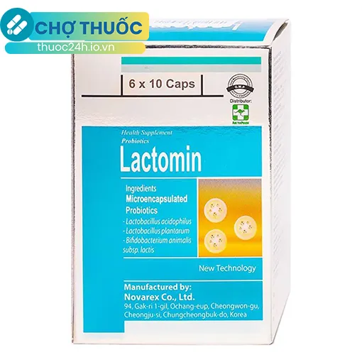 Lactomin (Hộp 60 viên)