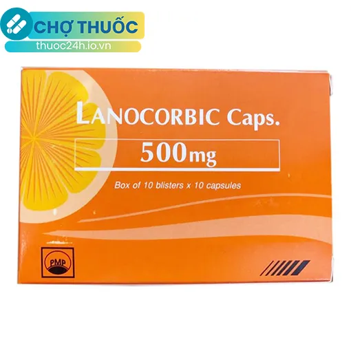 Lanocorbic Caps 500mg