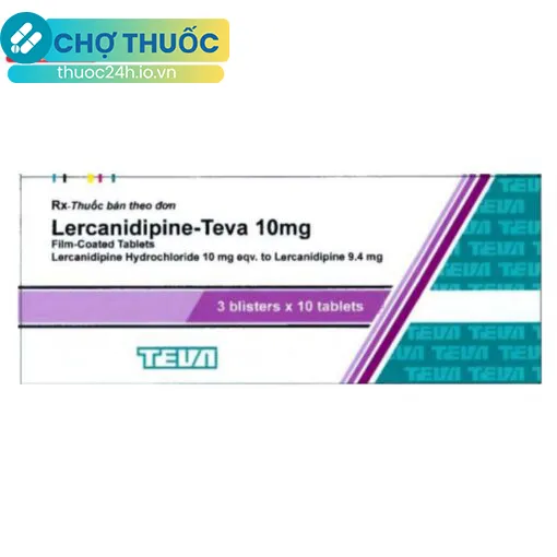 Lercanidipine-Teva 10mg