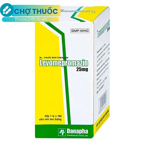 Levomepromazin 25mg (Lọ 100 viên)