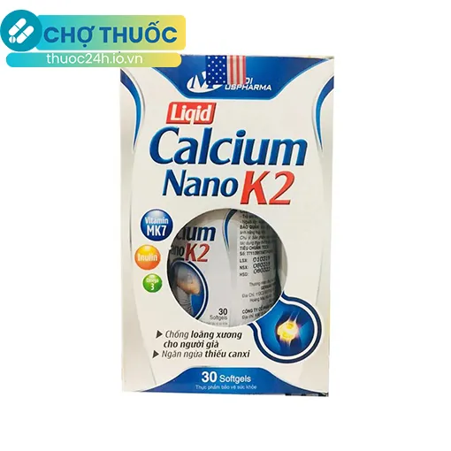 Liquid Calcium Nano K2 Mediuspharma