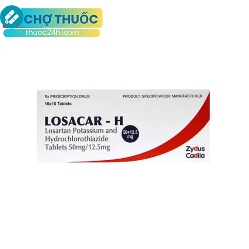 Losacar-H 50mg/12.5mg