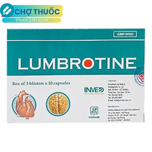 Lumbrotine (3 vỉ x 10 viên)