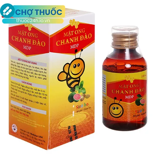 Mật Ong Chanh Đào MDP 120ml