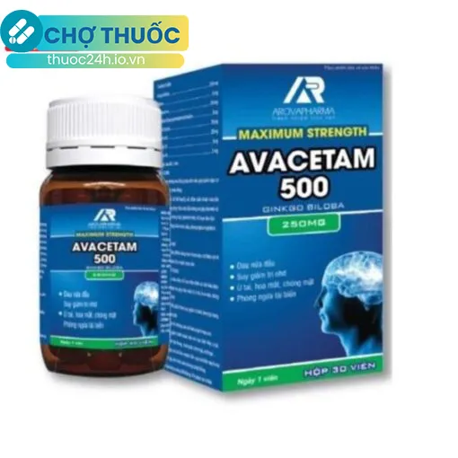 Maximum Strength Avacetam 500