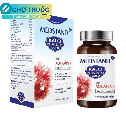 Medstand Kalci Nano Gold (hộp 60 viên)