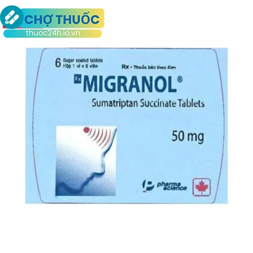 Migranol 50mg Pharmascience