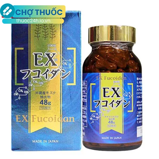 Mozuku seaweed extract processed food EX Fucoidan