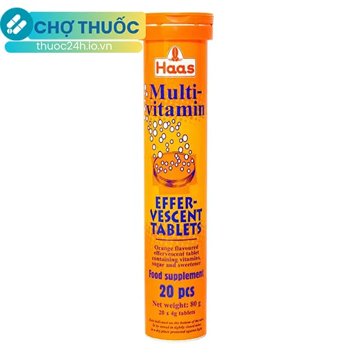 Multi-Vitamin Effer-Vescent Tablets Haas