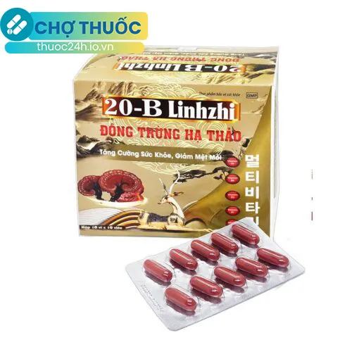 Multivitamin 20B Linhzhi Đông Trùng Hạ Thảo