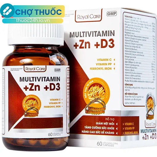 Multivitamin +Zn +D3 Royal Care