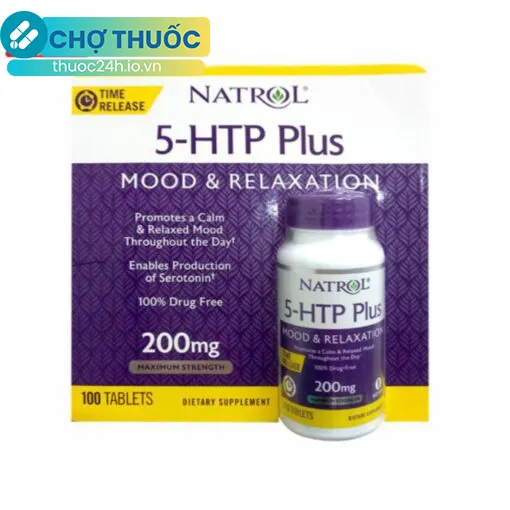 Natrol 5-HTP Plus Mood and Relaxation 200mg