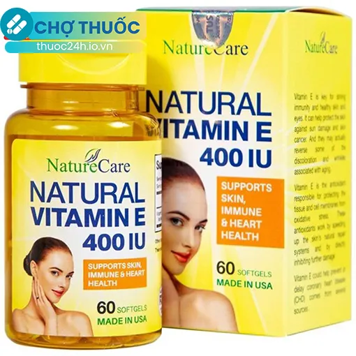 Natural Vitamin E 400IU NatureCare