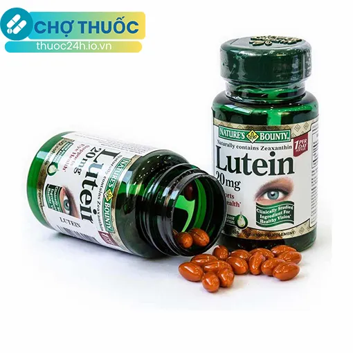 Nature's Bounty Lutein 20mg