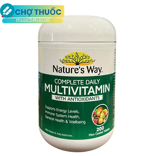 Nature’s Way Complete Daily Multivitamin with Antioxidants