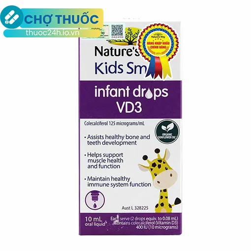 Nature’s Way Kids Smart Infant Drops VD3