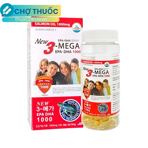 New 3-Mega EPA-DHA 1000