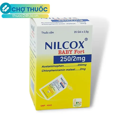 Nilcox Baby Fort 250/2 mg
