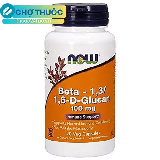 Now Beta-1,3/1,6-D-Glucan 100mg