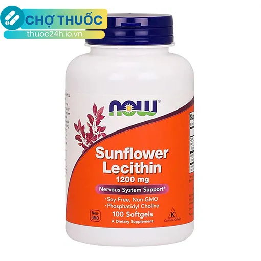 Now Sunflower Lecithin 1200mg