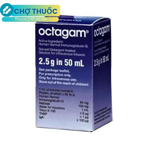 Octagam 2.5g in 50ml