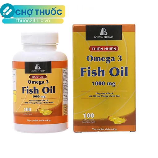 Omega 3 Fish Oil 1000mg Boston