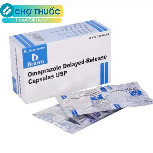 Omeprazole Delayed – Release Capsules USP 20mg