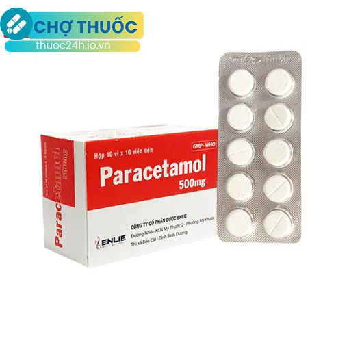 Paracetamol 500mg Enlie