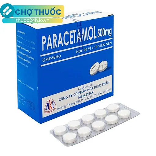 Paracetamol 500mg Mekophar