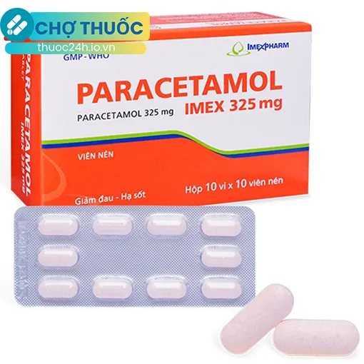 Paracetamol Imex 325mg