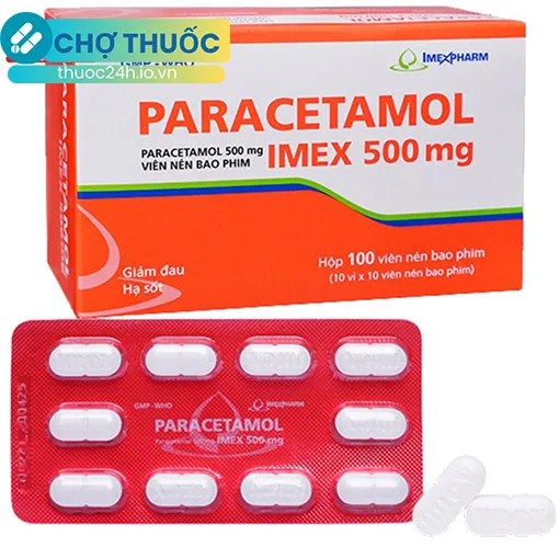 Paracetamol Imex 500mg