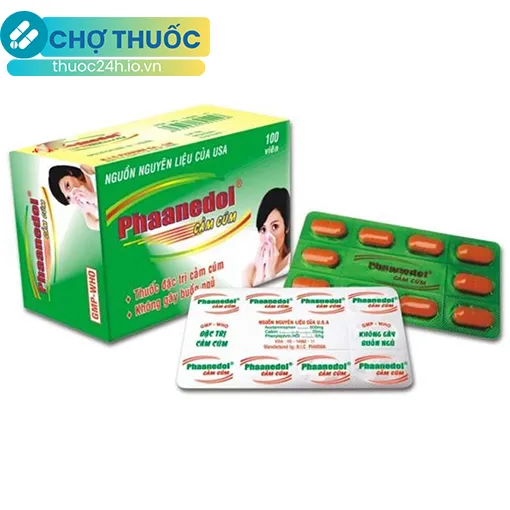 Phaanedol cảm cúm