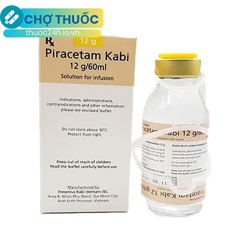 Piracetam Kabi 12g/60ml