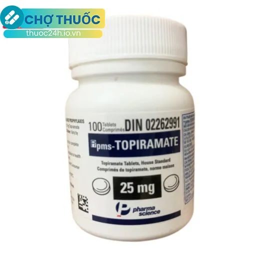 Pms-Topiramate 25mg