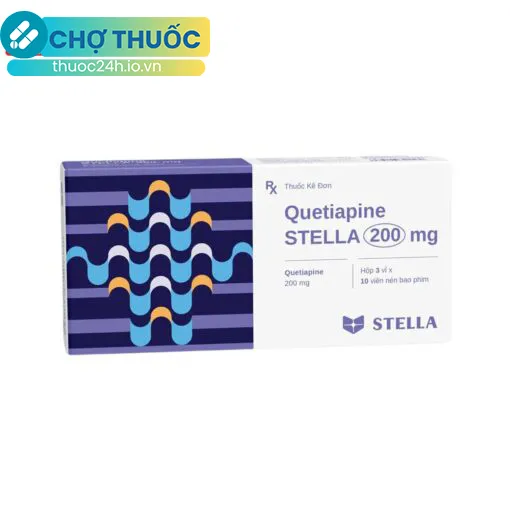 Quetiapine Stella 200mg