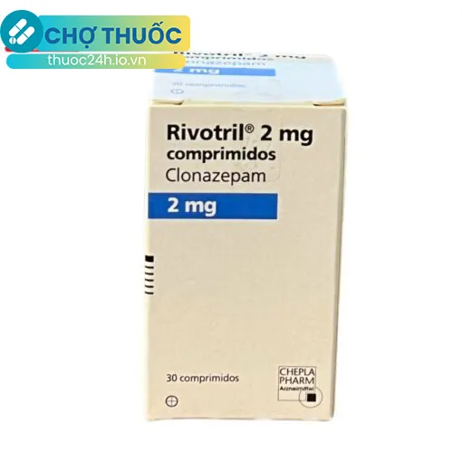 Rivotril 2mg Comprimidos Cheplapharm