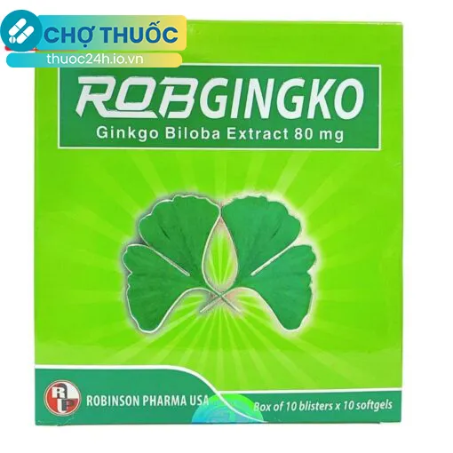 Robgingko (Hộp 10 vỉ)