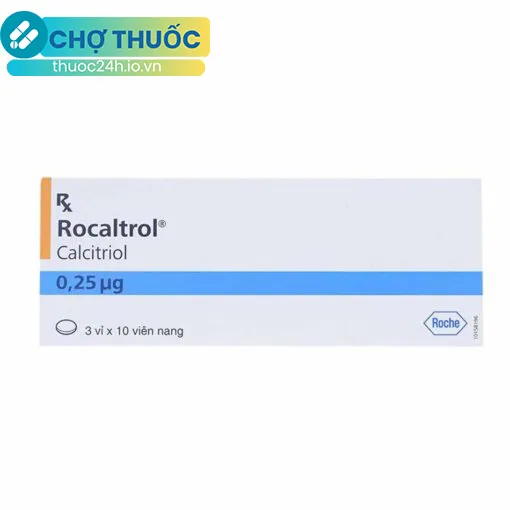 Rocaltrol 0,25mcg (Hộp 30 viên)