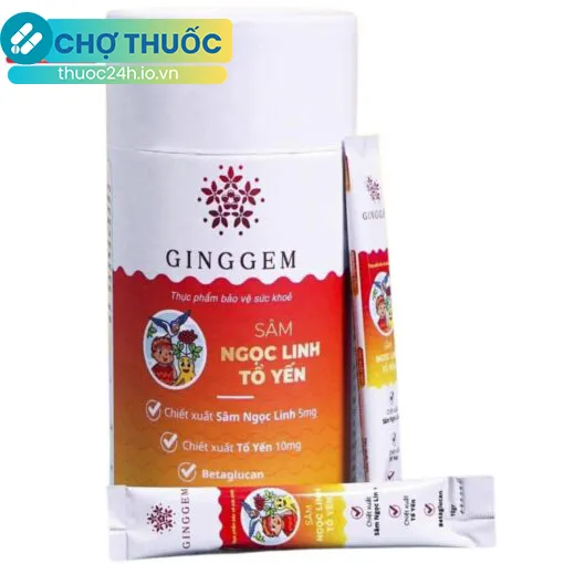 Sâm Ngọc Linh Tổ Yến Ginggem (Lọ)