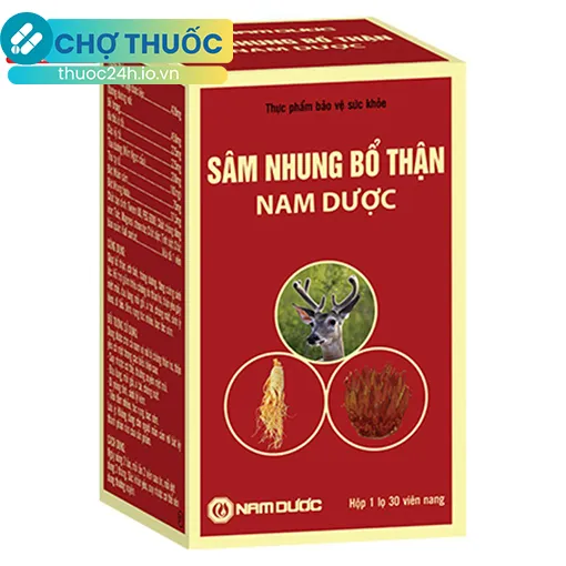 Sâm Nhung Bổ Thận Nam Dược