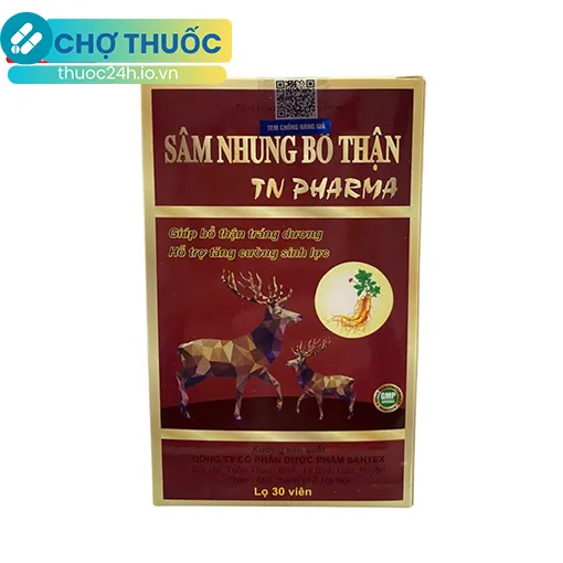 Sâm Nhung Bổ Thận TN Pharma
