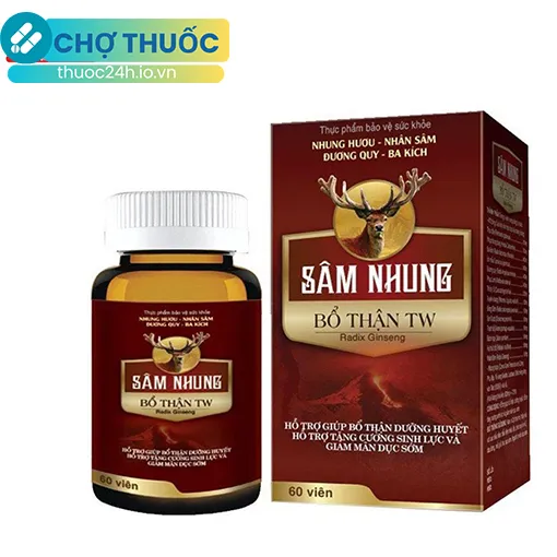 Sâm Nhung Bổ Thận TW